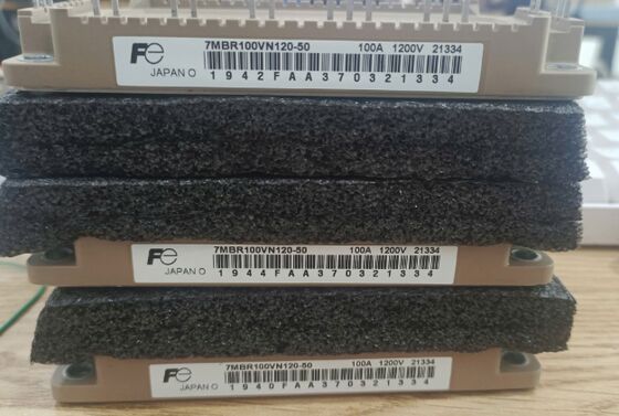 7MBR100VN120-50 1200V 100A PIM Modulo Rettificatore integrato e inverter a bassa perdita Isolamento elevato NTC integrato Pacchetto compatto per motori industriali e UPS