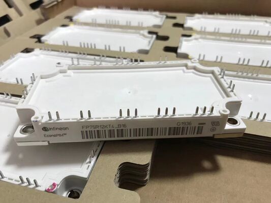FP75R12KT4 B16 1200V 150A PIM Modulo IGBT Trench Field Stop VCE basso (sat) 2.25V Rettificatore integrato e NTC Baseplate di rame 150°C Funzionamento per motori e UPS