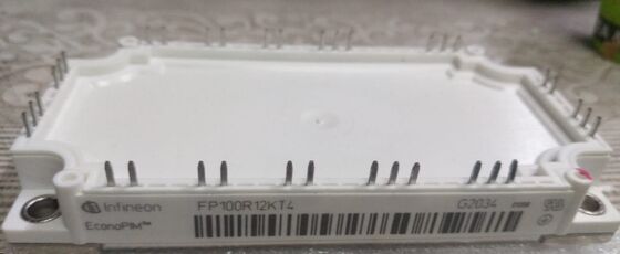 FP100R12KT4 1200V 100A PIM IGBT Module TRENCHSTOP™ IGBT4 Bassa VCE(sat) 2.1V Raddrizzatore Integrato e Freno Piastra di Base in Rame NTC Bassa Perdita di Commutazione Per Azionamenti Motore