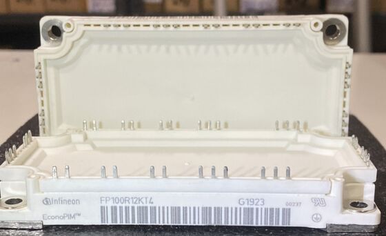 FP100R12KT4 1200V 100A PIM IGBT Module TRENCHSTOP™ IGBT4 Bassa VCE(sat) 2.1V Raddrizzatore Integrato e Freno Piastra di Base in Rame NTC Bassa Perdita di Commutazione Per Azionamenti Motore