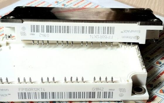 FP100R12KT4 1200V 100A PIM IGBT Module TRENCHSTOP™ IGBT4 Bassa VCE(sat) 2.1V Raddrizzatore Integrato e Freno Piastra di Base in Rame NTC Bassa Perdita di Commutazione Per Azionamenti Motore