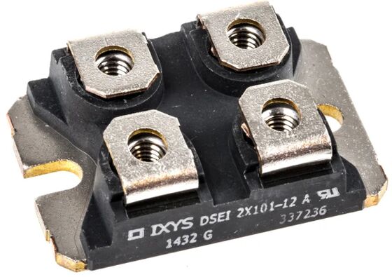 DSEI2X101-12A 1200V 2x101A Diodo Doppio Recupero Ultra-Rapido Basso Recupero Inverso Commutazione Morbida Bassa VF Alto dI/dt Package Isolato Ideale per Snubber e Saldatura