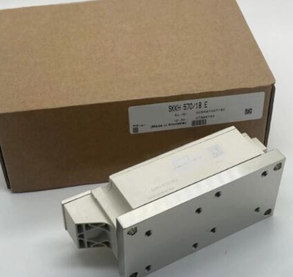 SKKH570/18E 1800V 570A Modulo tiristore-diodo doppia serie Amplificatore porta bassa VF 1.44V, 19kA Surge AlN Contatti di pressione di base ceramica UL certificato per soft starter