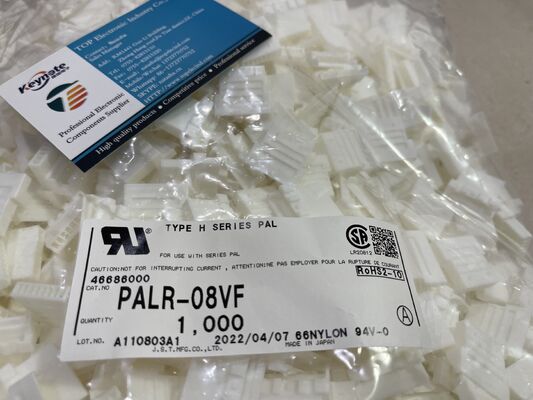 PALR-08VF Alloggiamento connettore a 8 posizioni con passo da 2,0 mm Serie PA Presa Terminazione a crimpare Blocco positivo Design compatto Corrente nominale 3A Tensione 100V AC per applicazioni Wire-to-Board