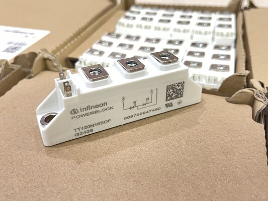 TT120N16SOFHPSA1 modulo SCR 1600V Vdrm 120A Itav contatto di pressione alta tensione bassa perdita di grado industriale per il controllo di potenza