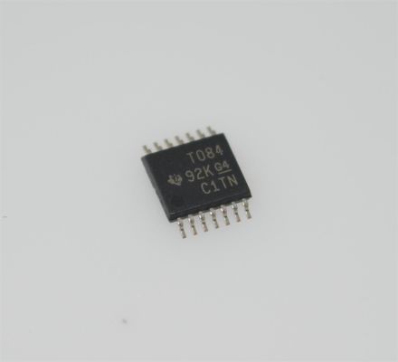 TL084CPWR Quad Low-Noise JFET Op Amp 4MHz Larghezza di banda 13V/μs Tasso Slew ±18V Fornitura 3pA Bias di ingresso TSSOP-14 -40°C a +105°C