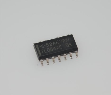 TL084ACDR Quad Precision JFET Op Amp 4MHz BW 13V/μs Slew Rate ± 18V Fornitura 3pA Bias di ingresso SOIC-14 -40°C a +125°C